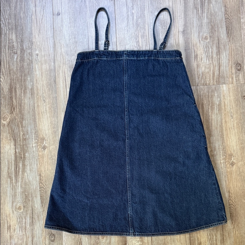 Madewell Denim A-Line Mini Dress